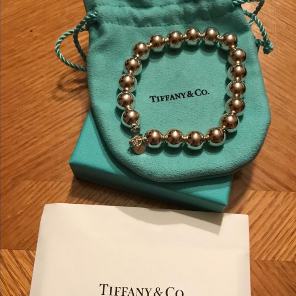 Tiffany & Co. Silver Hardware Ball Bracelet